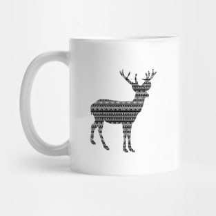 deer pattern Mug